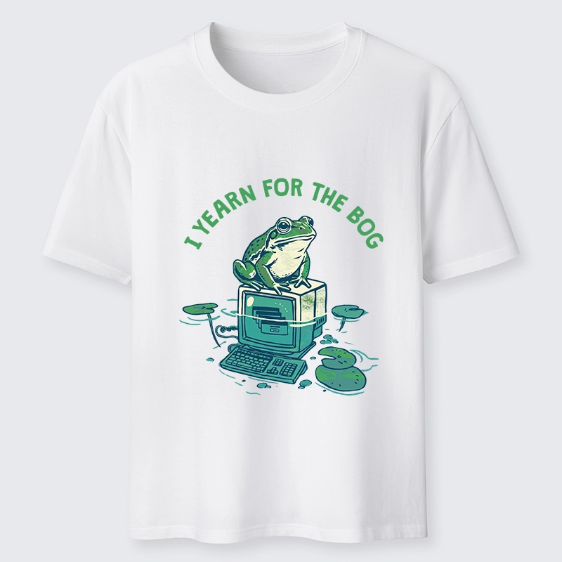 Tokyo-Tiger Office Frog Wants To Go Back To The Bog Classic T-Shirt