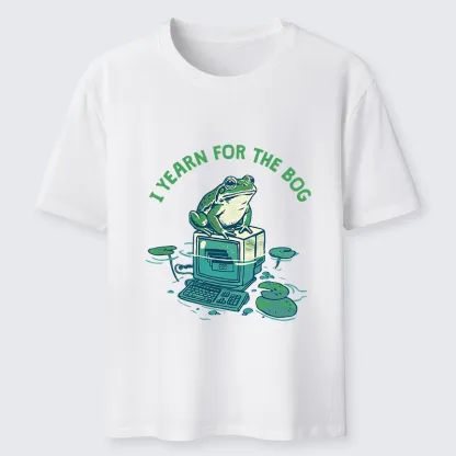 Tokyo-Tiger Office Frog Wants To Go Back To The Bog Classic T-Shirt