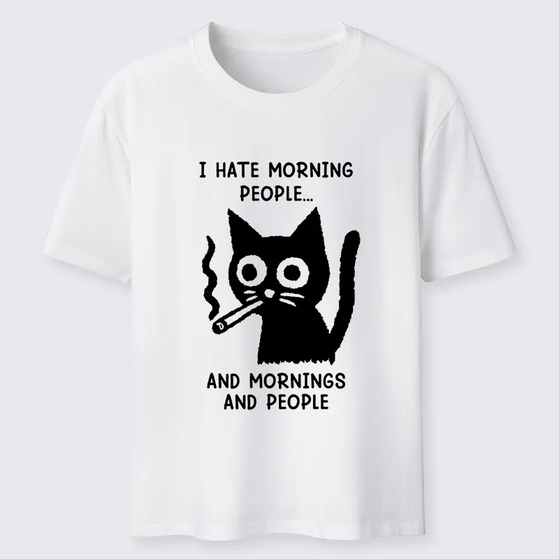 Tokyo-Tiger Morning Black Cat Classic T-Shirt