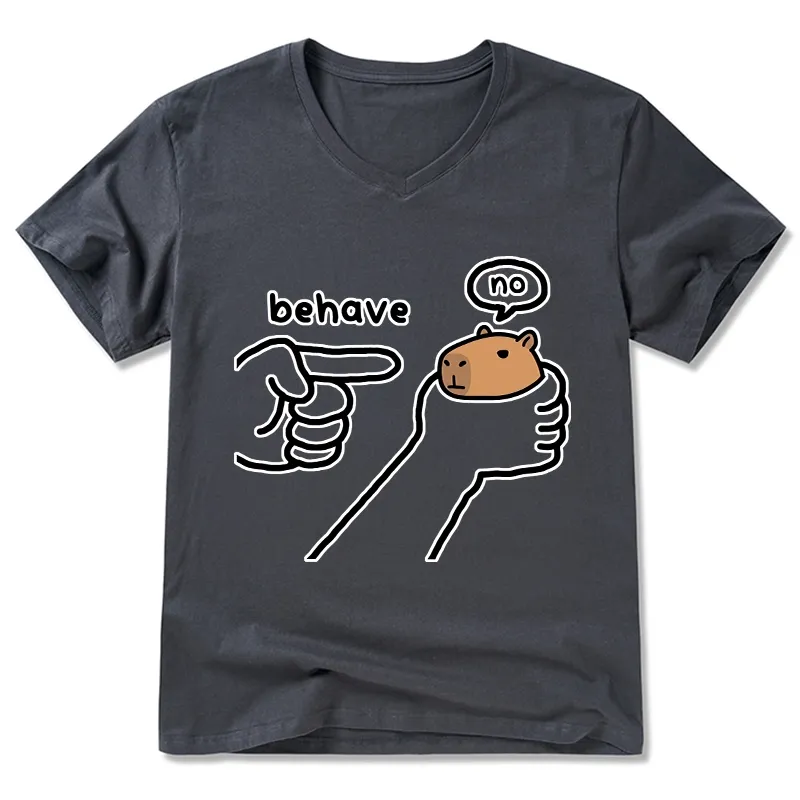 Tokyo-Tiger Dishonest Capybara V-Neck Classic T-Shirt
