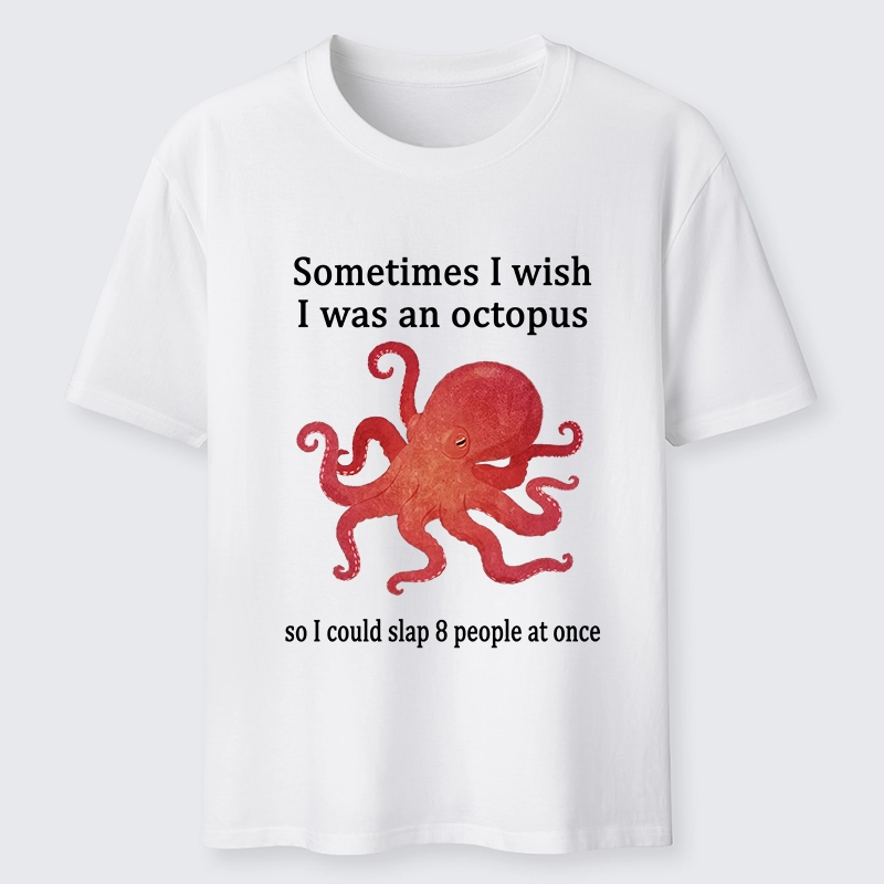Tokyo-Tiger Octopus Dreaming Of Slapping Eight People Classic T-Shirt