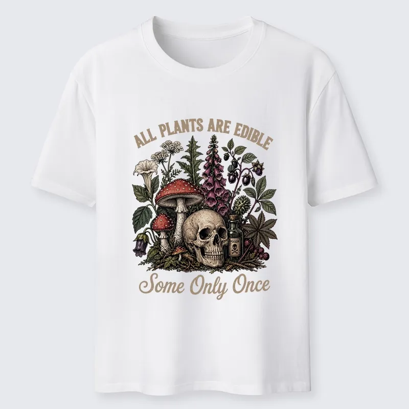 Tokyo-Tiger Poisonous Plants And Skull Dark Humor Classic T-Shirt