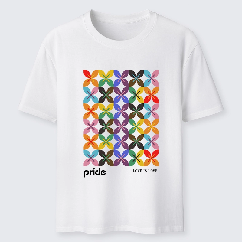 Tokyo-Tiger Pride Geometric Flower Pattern Classic T-Shirt