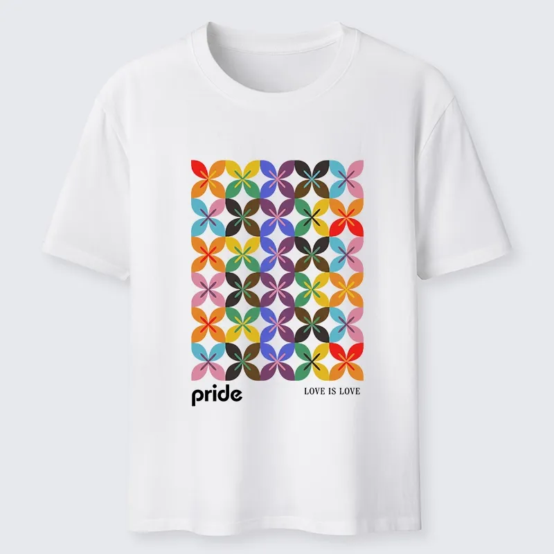 Tokyo-Tiger Pride Geometric Flower Pattern Classic T-Shirt