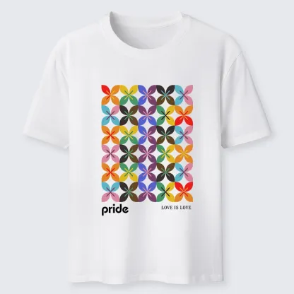 Tokyo-Tiger Pride Geometric Flower Pattern Classic T-Shirt