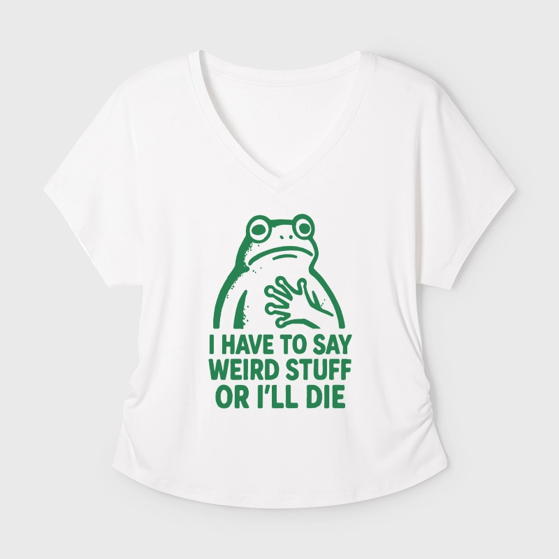 Tokyo-Tiger Weird Frog Funny Meme Modal Dolman Sleeve T-Shirt