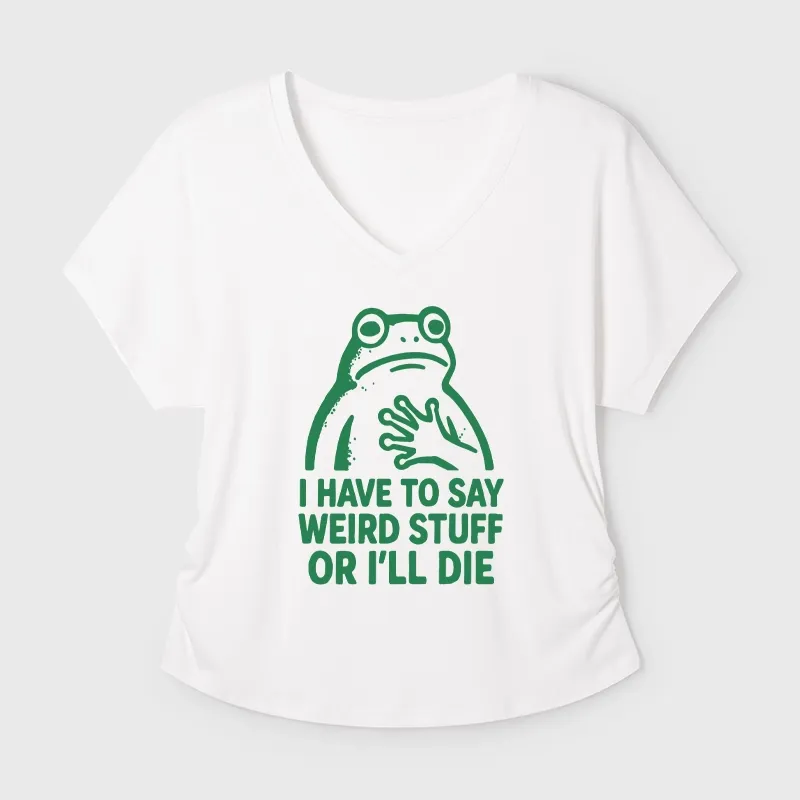 Tokyo-Tiger Weird Frog Funny Meme Modal Dolman Sleeve T-Shirt Sale