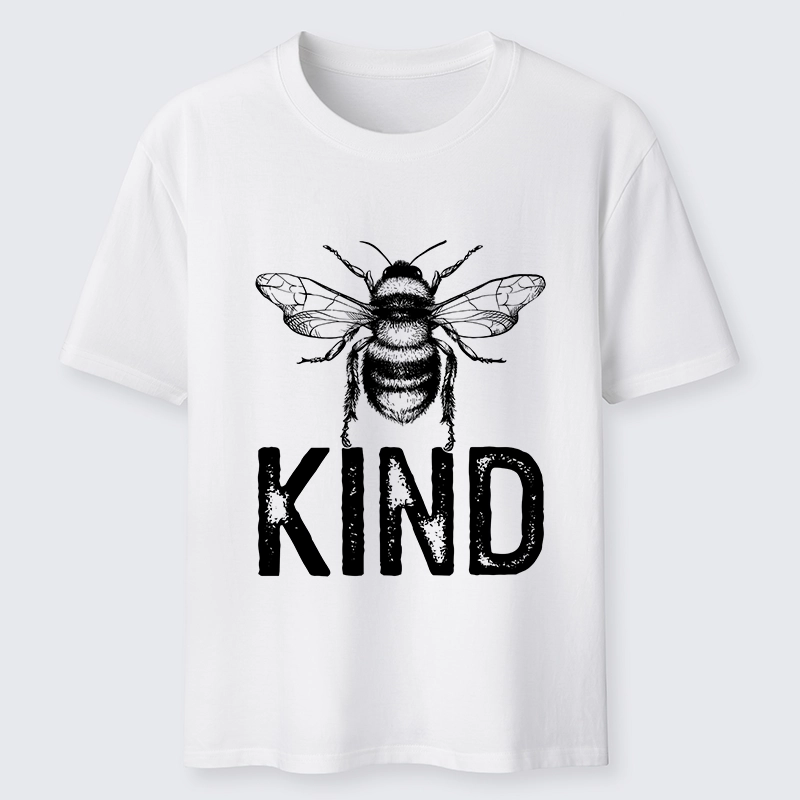 Tokyo-Tiger Minimalist Bee Kind Illustration Classic T-Shirt