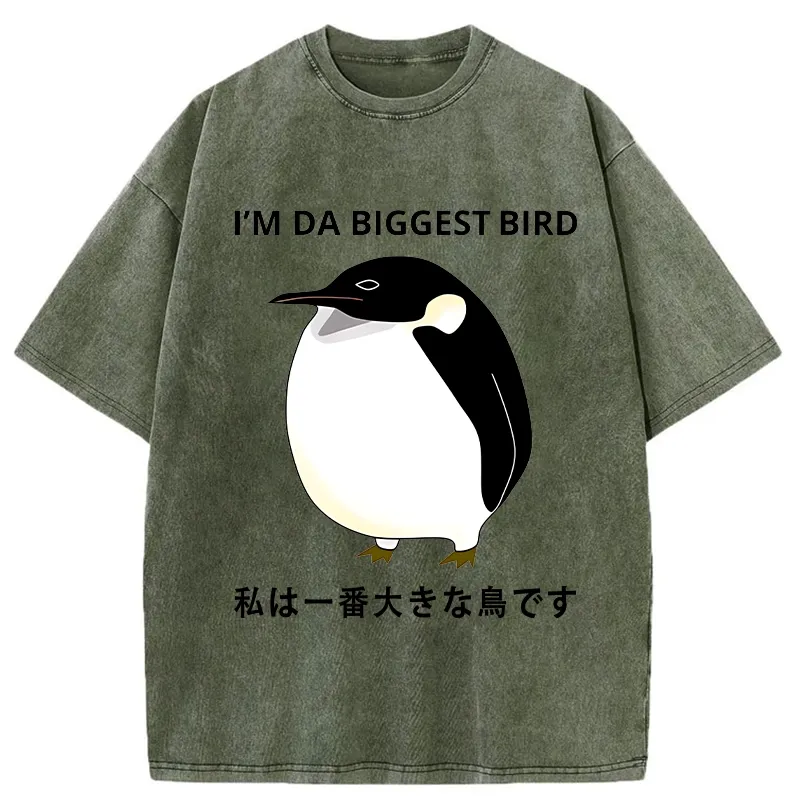 Tokyo-Tiger I Am The Biggest Bird Washed T-Shirt
