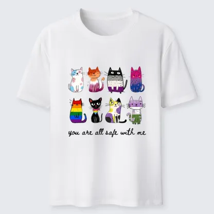 Tokyo-Tiger Cute Cats Guard Every Unique Soul Classic T-Shirt