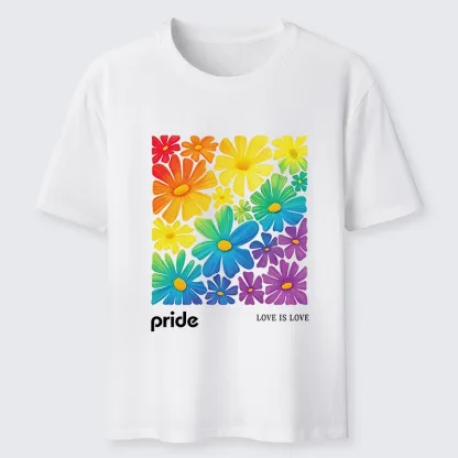 Tokyo-Tiger Colorful Blooms Honor Equal Loving Souls Classic T-Shirt