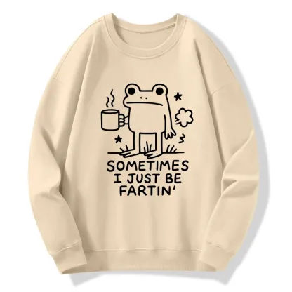 Tokyo-Tiger Sometimes A Frog Just Needs To Fart Classic Sweatshirt