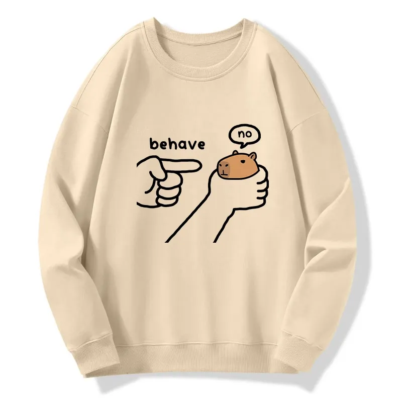 Tokyo-Tiger Dishonest Capybara Classic Sweatshirt