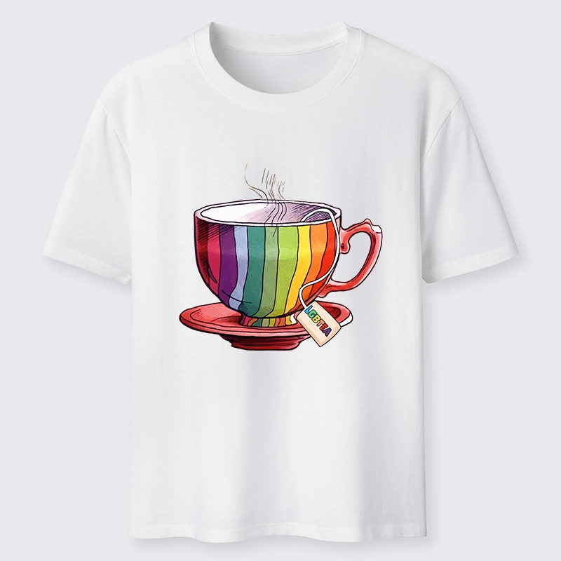Tokyo-Tiger Rainbow Pride Tea Cup Classic T-Shirt Sale