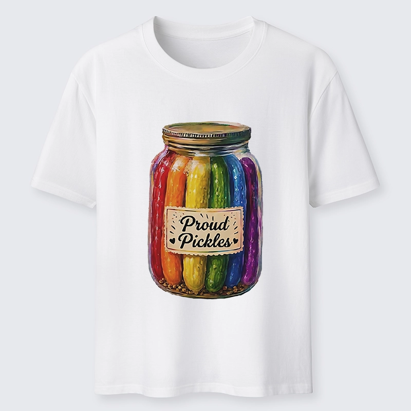 Tokyo-Tiger Proud Pickles Rainbow Pride Jar Classic T-Shirt