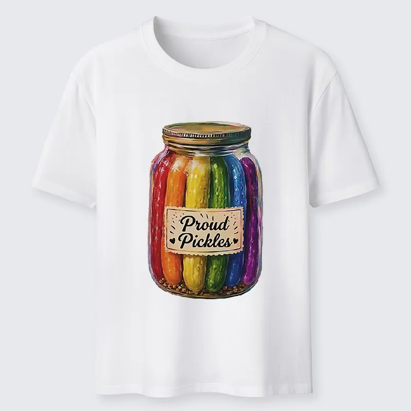 Tokyo-Tiger Proud Pickles Rainbow Pride Jar Classic T-Shirt