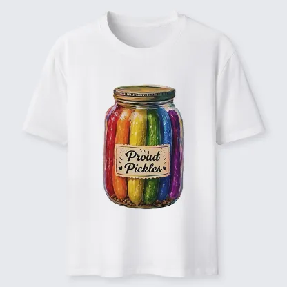 Tokyo-Tiger Proud Pickles Rainbow Pride Jar Classic T-Shirt
