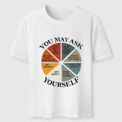 Tokyo-Tiger Full Of Self Doubt Questions Wheel Classic T-Shirt
