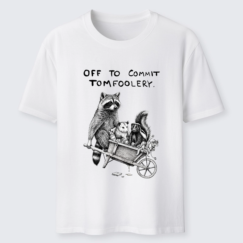 Tokyo-Tiger Raccoon Crew On A Mission Classic T-Shirt