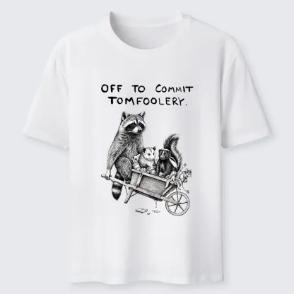 Tokyo-Tiger Raccoon Crew On A Mission Classic T-Shirt