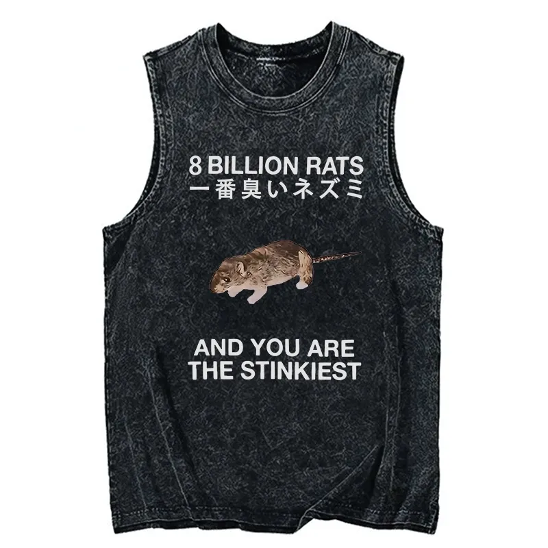 Tokyo-Tiger World's Stinkiest Rat Washed Tank Sale