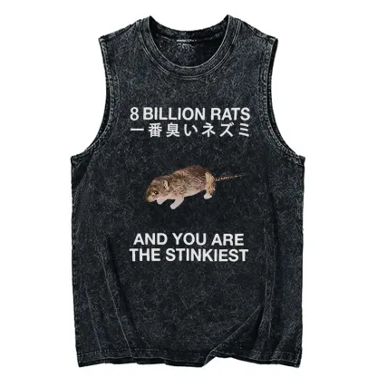 Tokyo-Tiger World's Stinkiest Rat Washed Tank