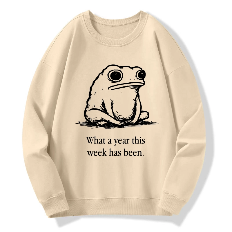 Tokyo-Tiger This Week Feels Like A Whole Year Classic Sweatshirt