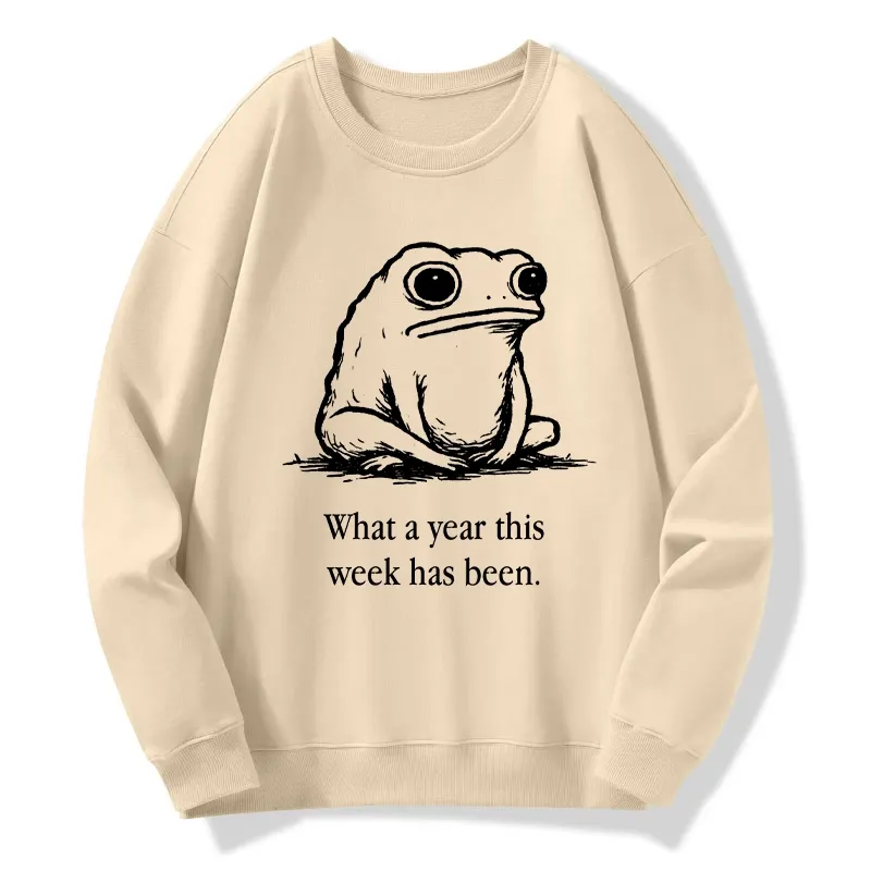 Tokyo-Tiger This Week Feels Like A Whole Year Classic Sweatshirt