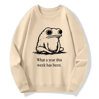 Tokyo-Tiger This Week Feels Like A Whole Year Classic Sweatshirt