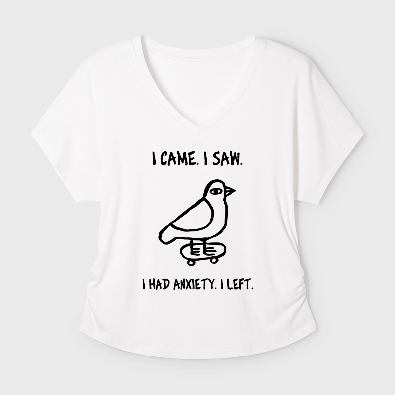 Tokyo-Tiger Funny Meme Bird Just Needs A Break Sleeve T-Shirt