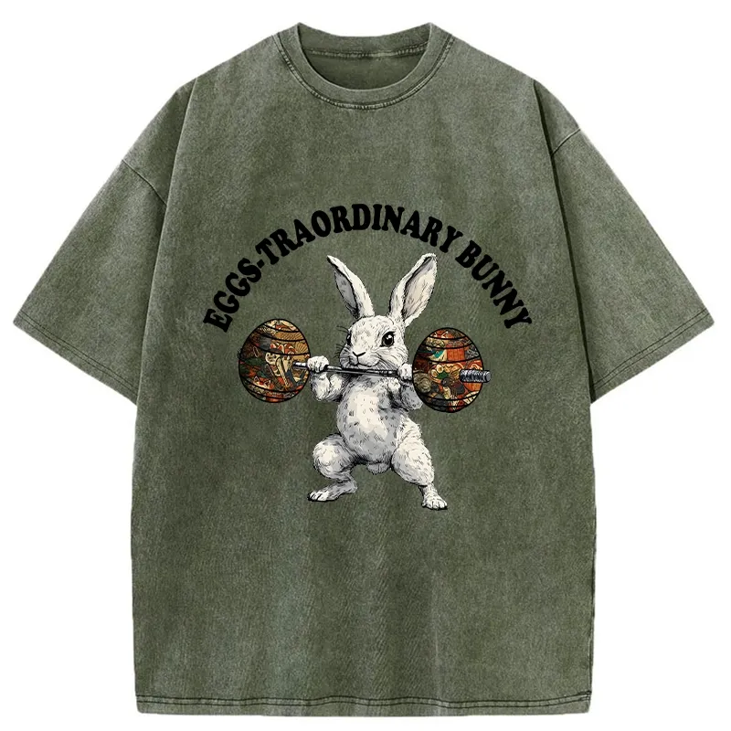 Tokyo-Tiger Eggs-Traordinary Bunny Washed T-Shirt
