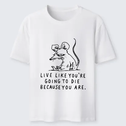 Tokyo-Tiger Funny Meme Sarcastic Rat Life Truth Classic T-Shirt