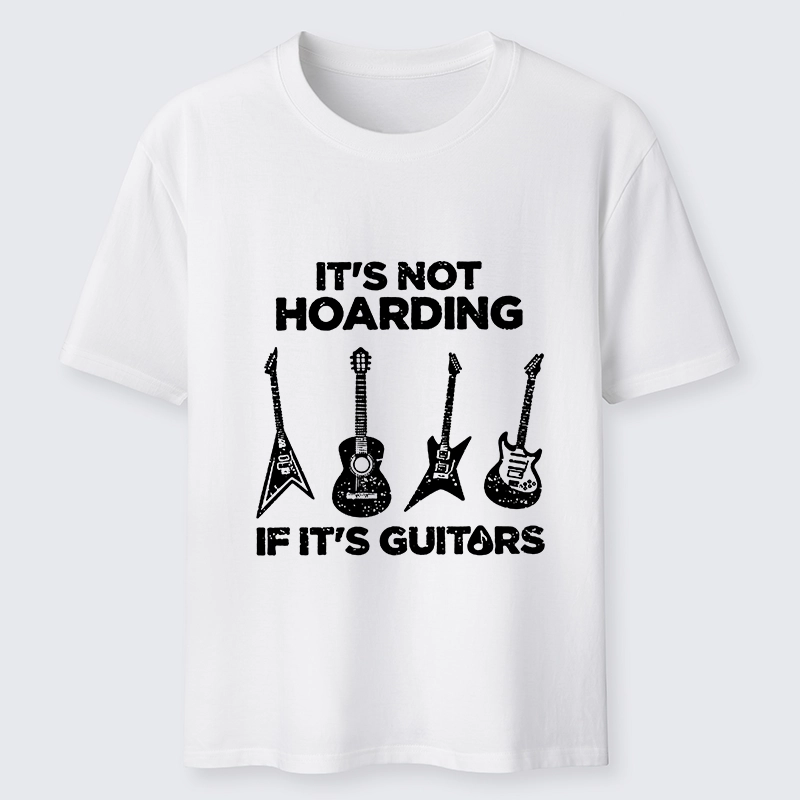Tokyo-Tiger Music Lover Guitar Hoarding Joke Classic T-Shirt
