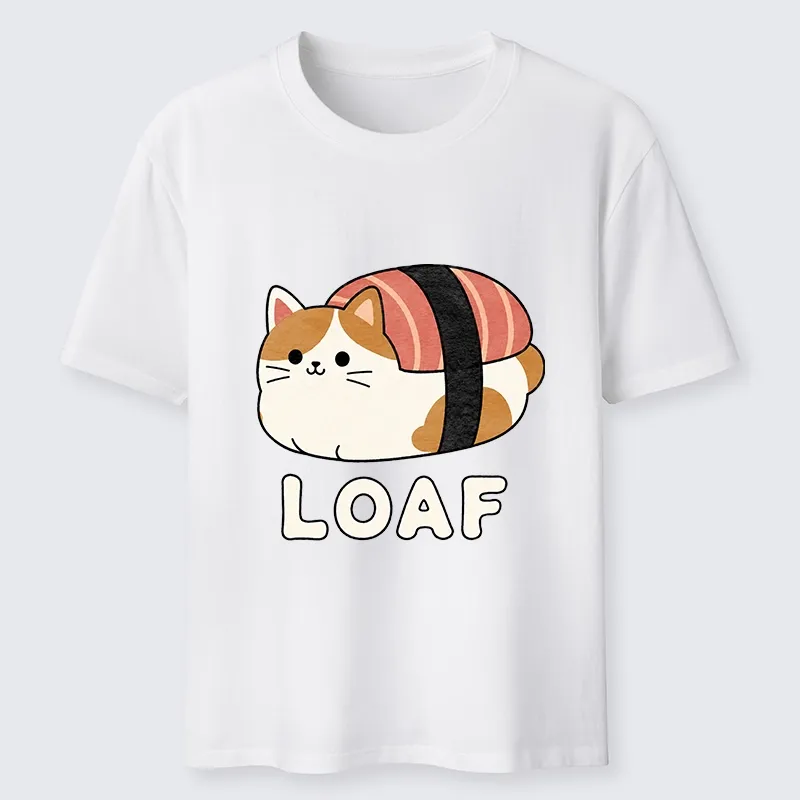 Tokyo-Tiger Cute Tuna Sushi Kitty Loaf Art Classic T-Shirt