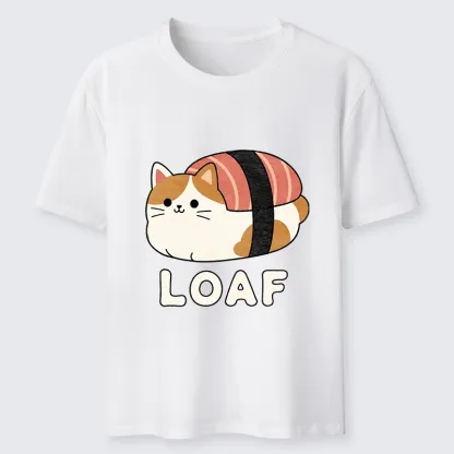 Tokyo-Tiger Cute Tuna Sushi Kitty Loaf Art Classic T-Shirt