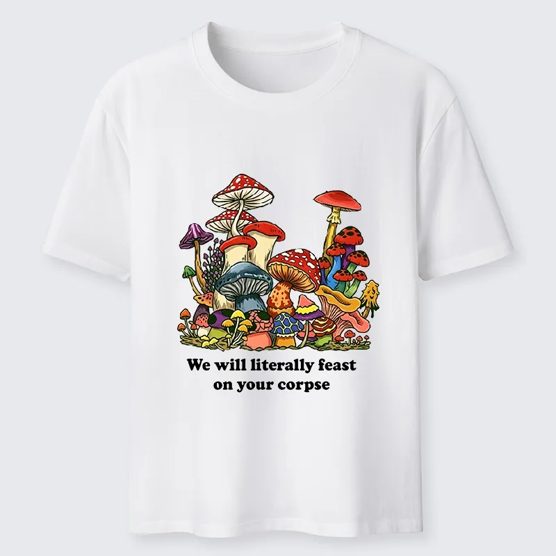 Tokyo-Tiger Wild Mushroom Dark Humor Funny Meme Classic T-Shirt