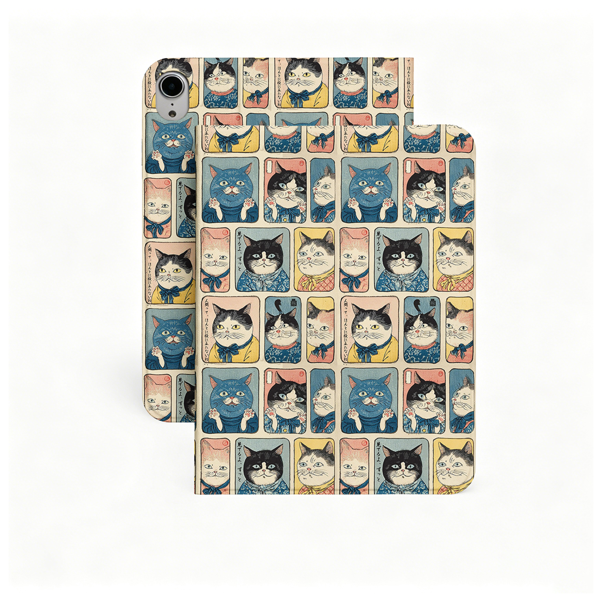 Tokyo-Tiger Many Cats Are Watching You Nobles Tablet Protective Case