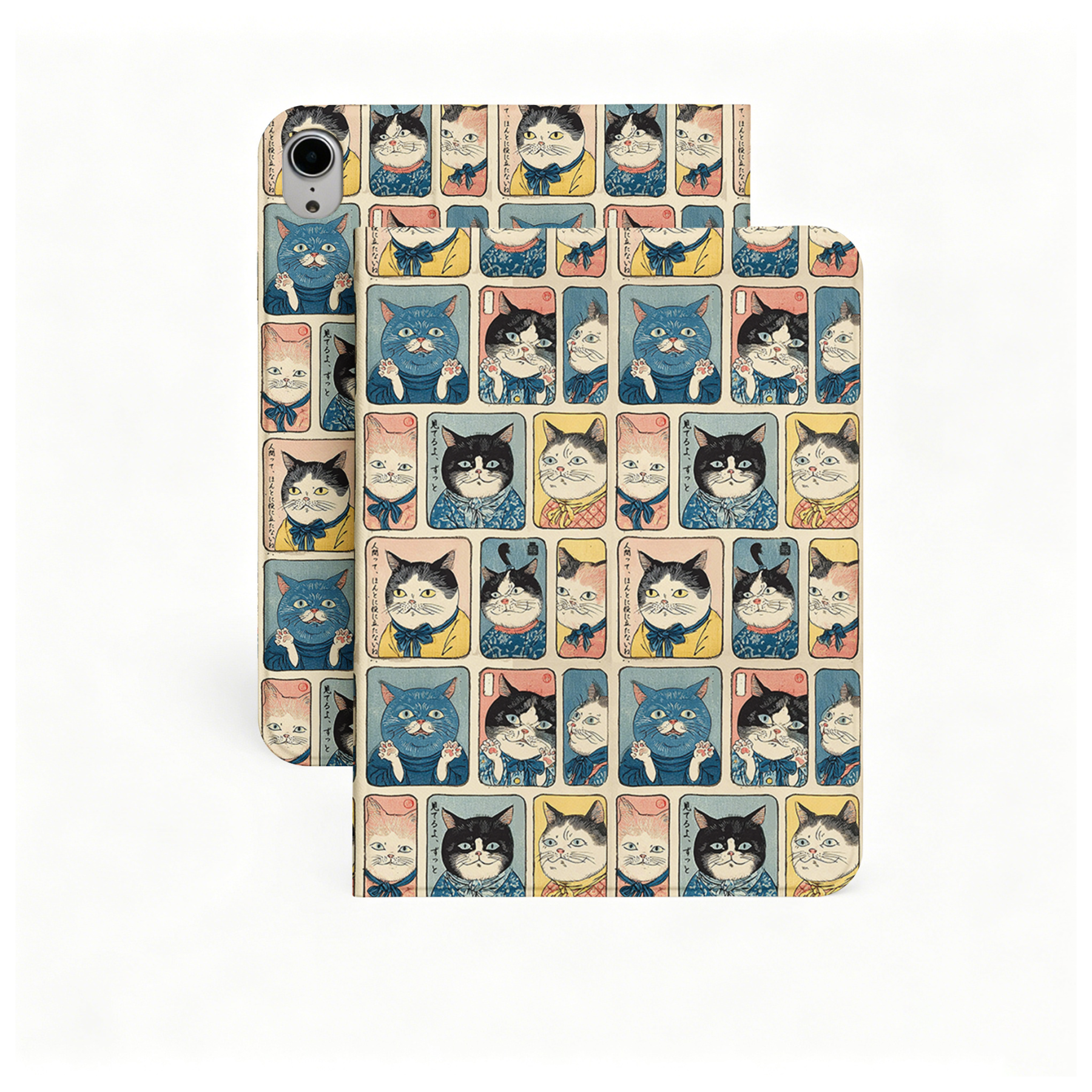 Tokyo-Tiger Many Cats Are Watching You Nobles Tablet Protective Case