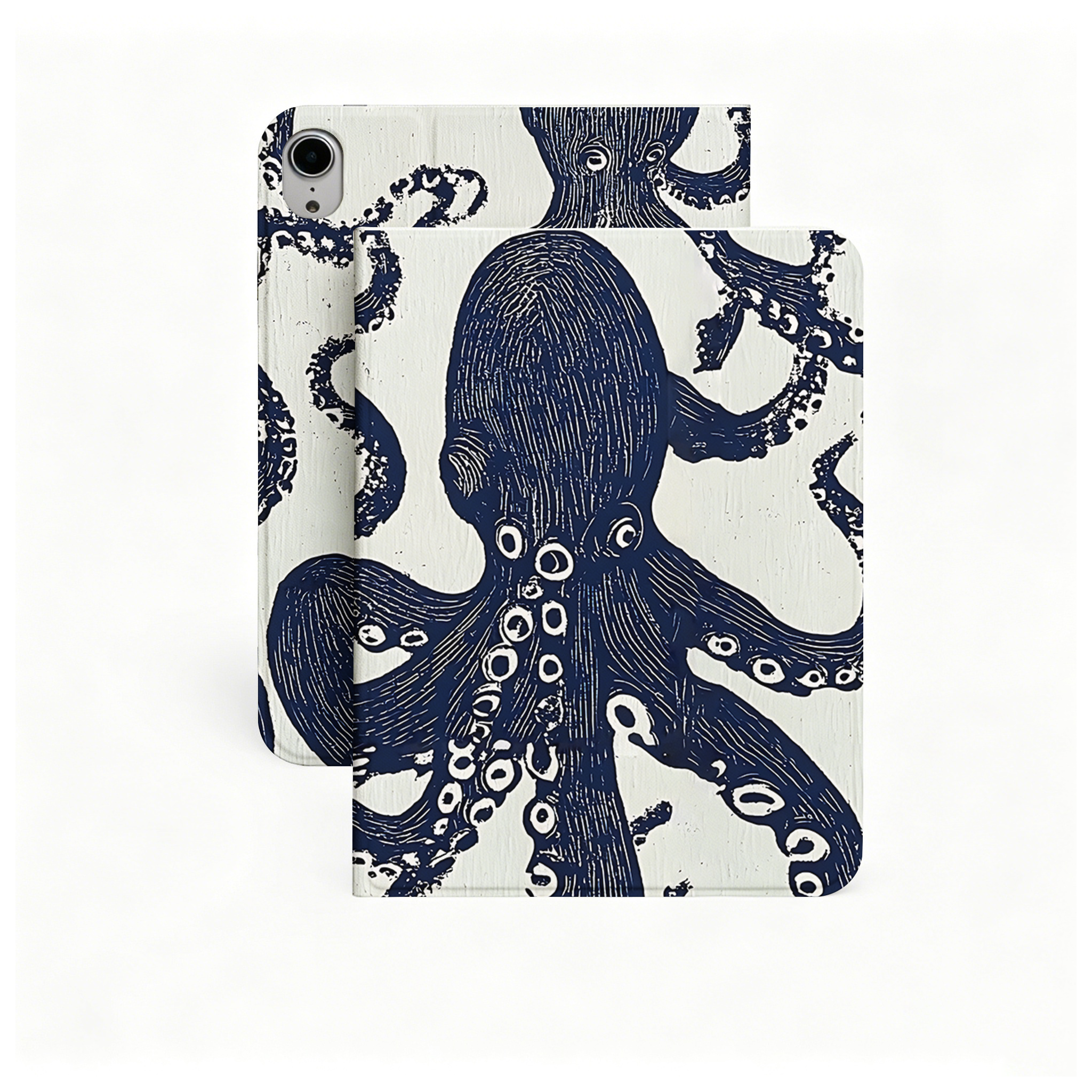 Tokyo-Tiger Ocean Octopus Nobles Tablet Protective Case