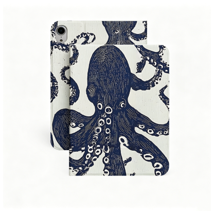Tokyo-Tiger Ocean Octopus Nobles Tablet Protective Case