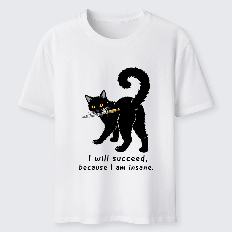 Tokyo-Tiger Brave Black Cat Wild Success Vibe Classic T-Shirt