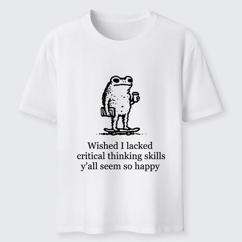 Tokyo-Tiger Skate Frog Deep Thought Funny Meme Classic T-Shirt
