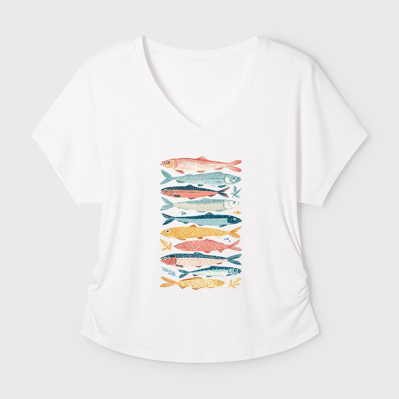 Tokyo-Tiger Beautiful Colorful Fish In The Sea Modal Dolman Sleeve T-Shirt
