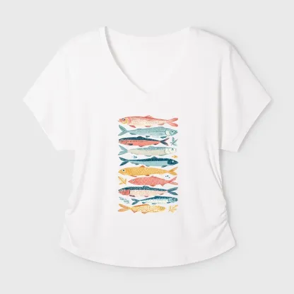 Tokyo-Tiger Beautiful Colorful Fish In The Sea Modal Dolman Sleeve T-Shirt