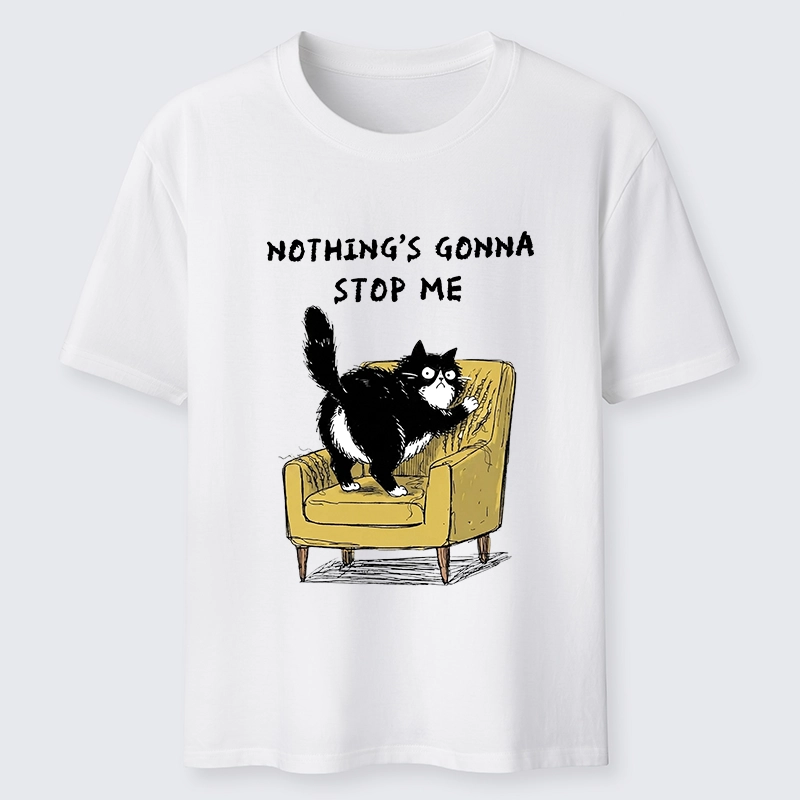 Tokyo-Tiger Sassy Cat Scratch Sofa Relatable Print Classic T-Shirt