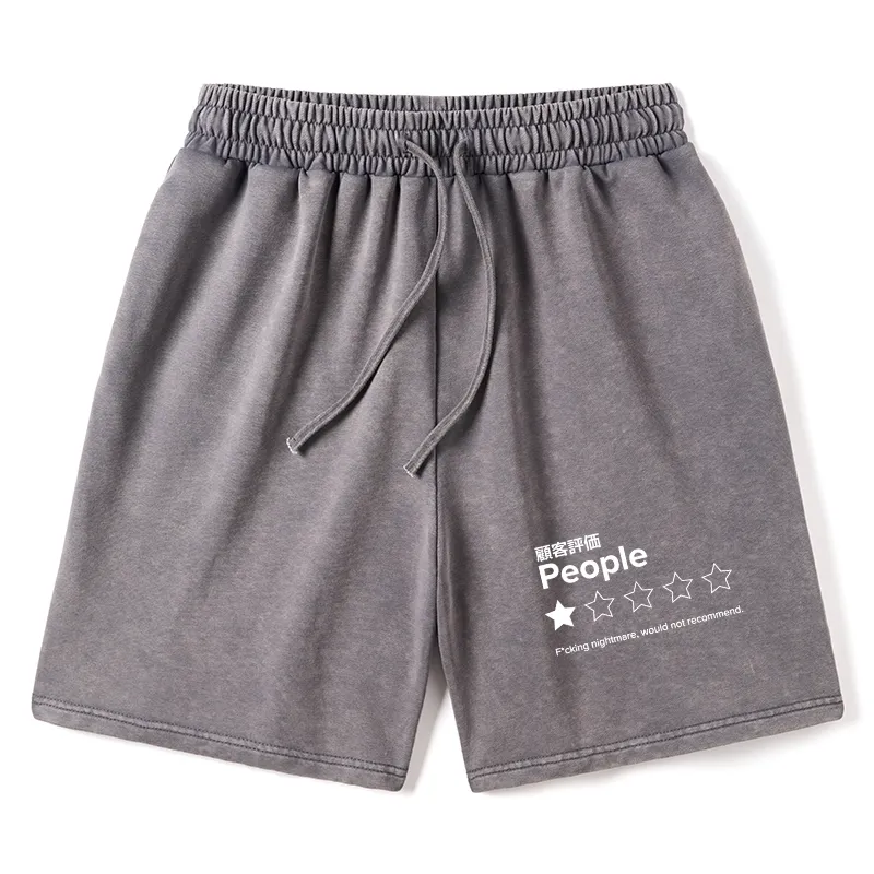 Tokyo-Tiger Evaluation People Washed Shorts