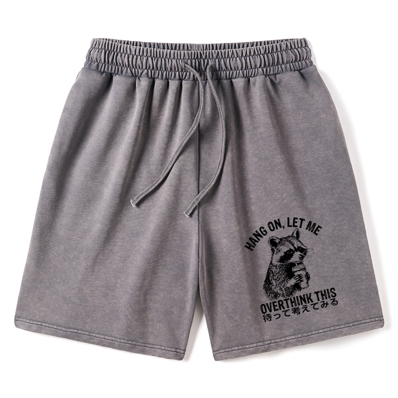 Tokyo-Tiger Overthink Raccoon Washed Shorts