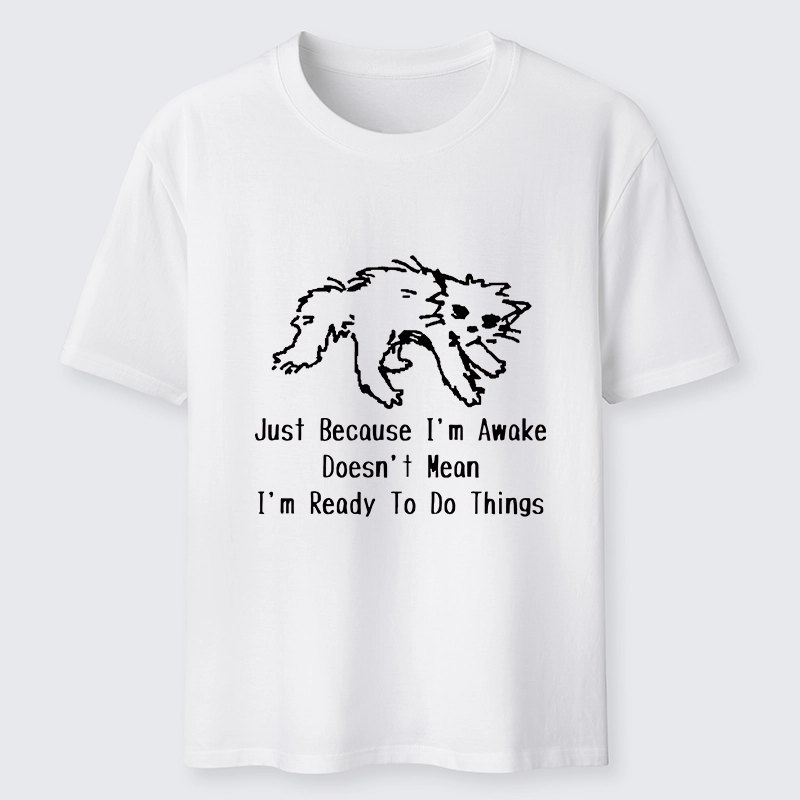Tokyo-Tiger Chill Tired Cat Slow Lazy Life Art Classic T-Shirt