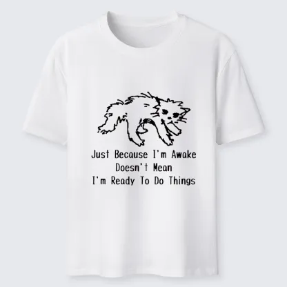 Tokyo-Tiger Chill Tired Cat Slow Lazy Life Art Classic T-Shirt