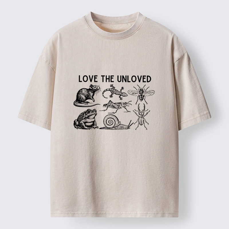 Tokyo-Tiger Embrace Every Small Critter Washed T-Shirt